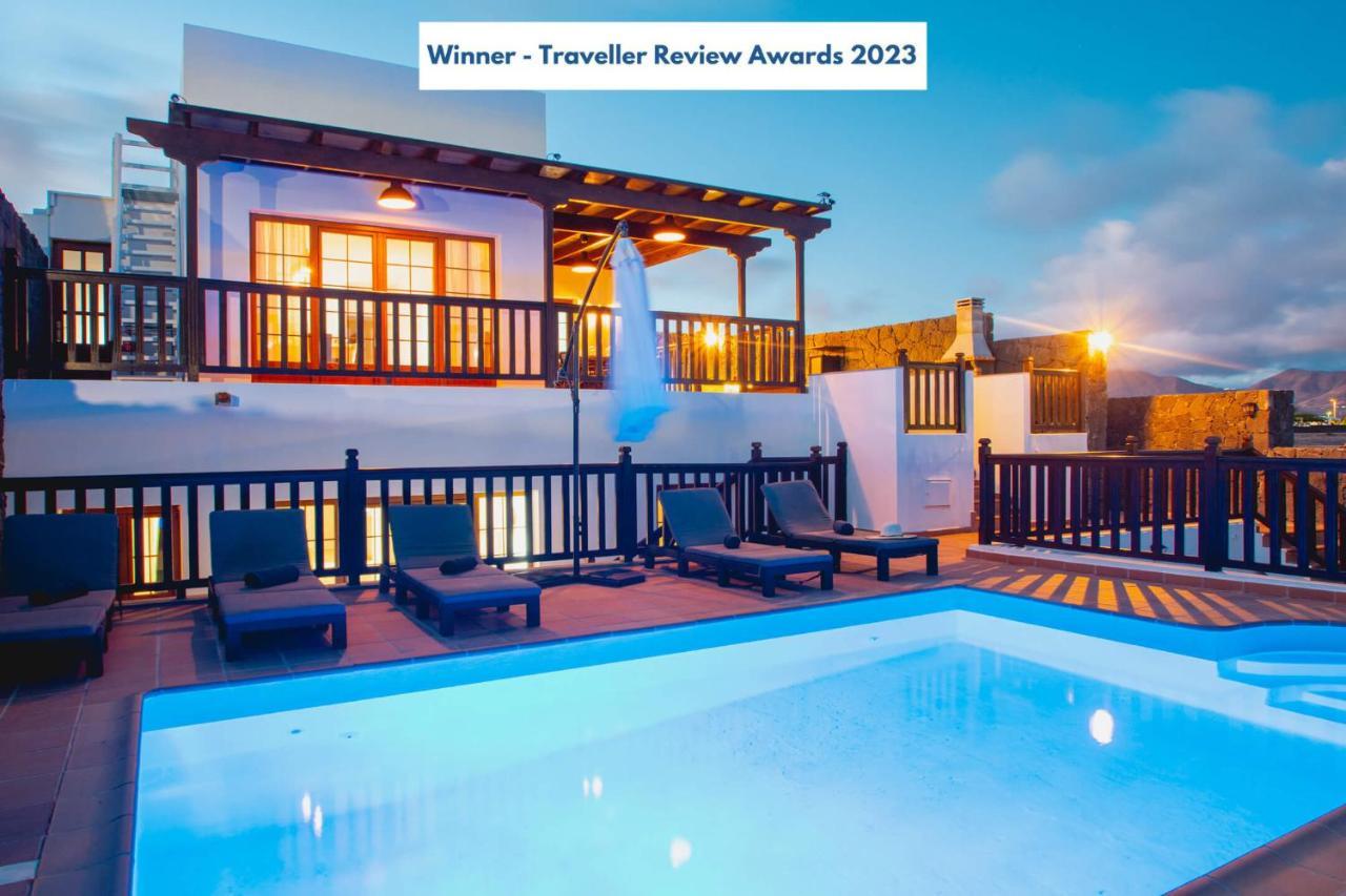 Villa Vista Reina - Luxury 6 Bedroom - Heated Pool- Views - Pool Table - Vista Lobos - Playa Blanca Esterno foto